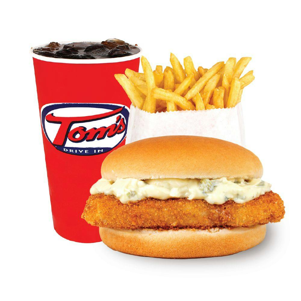 Fishwich Combo from Tom's Drive In - Sheboygan in Sheboygan, WI