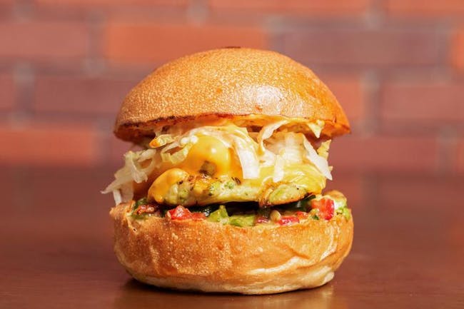 Jerk Chicken. from Bullhorns Burger + Grill - North Broad St in Elizabeth, NJ