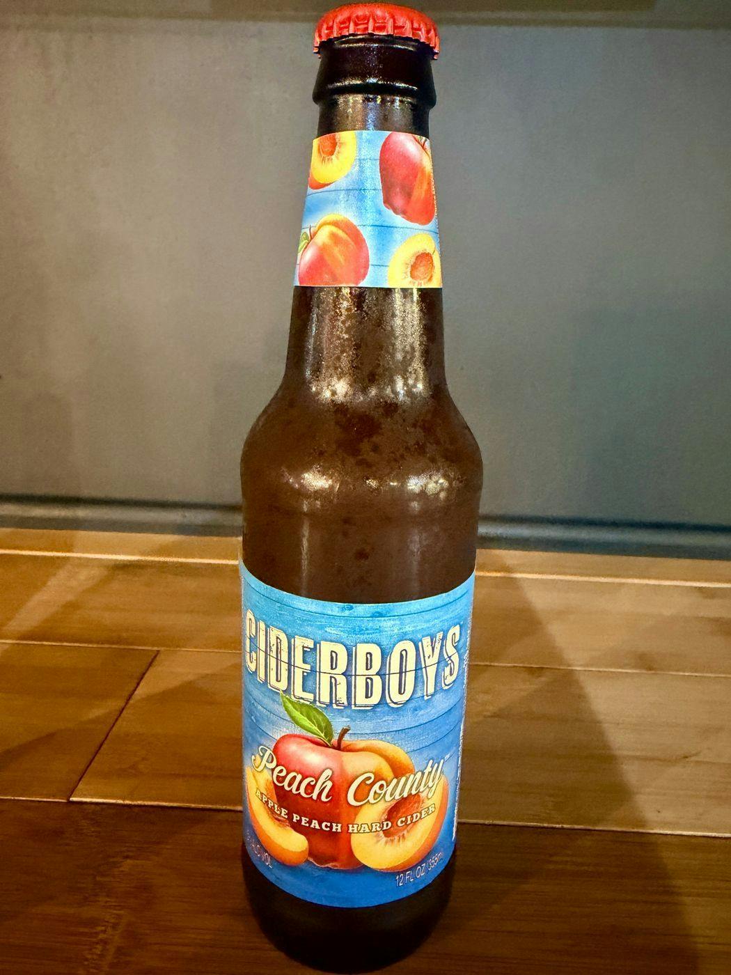 CIDERBOYS PEACH COUNTY (GF) from Justveggiez in Madison, WI