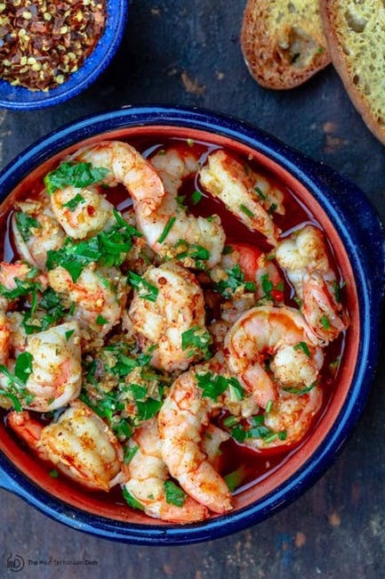 Gambas al ajillo from A Taste of Spain in Philadelphia, PA