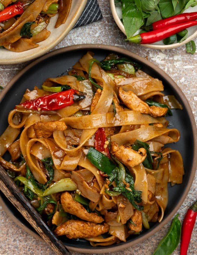 Drunken Noodles ???????? from DJ Kitchen in Philadelphia, PA