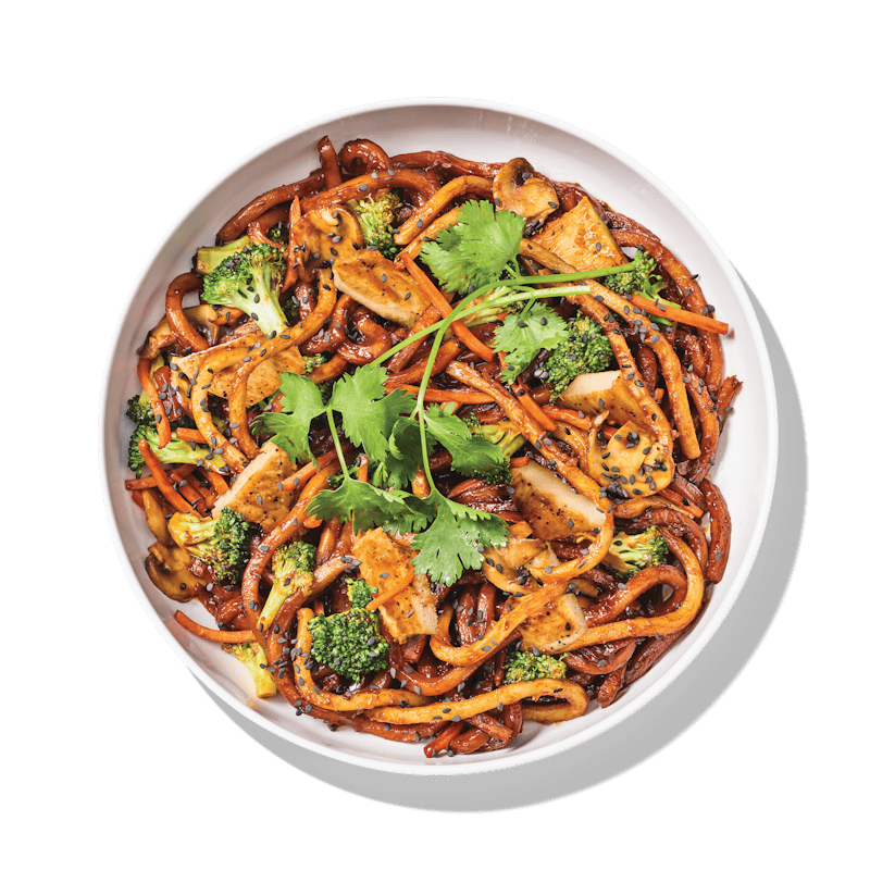 Japanese Pan Noodle with Chicken&nbsp;- 37 grams of protein, 460 calories. from Noodles & Company - Wausau Town Center in Wausau, WI