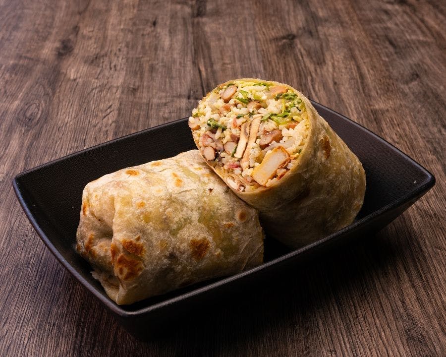 L-Veggie Burrito from Brushfire Tacos y Tapas in Glendale, AZ