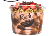 Chocolate Covered Strawberry Bowl from Rush Bowls - 1110 Hammond Dr in Sandy Springs, GA