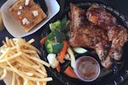 1/2 White Meat Grilled Chicken*** from All American BBQ in West Hills, CA