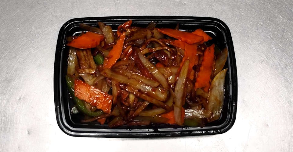 71. Hot & Spicy Pork from Asian Flaming Wok in Madison, WI