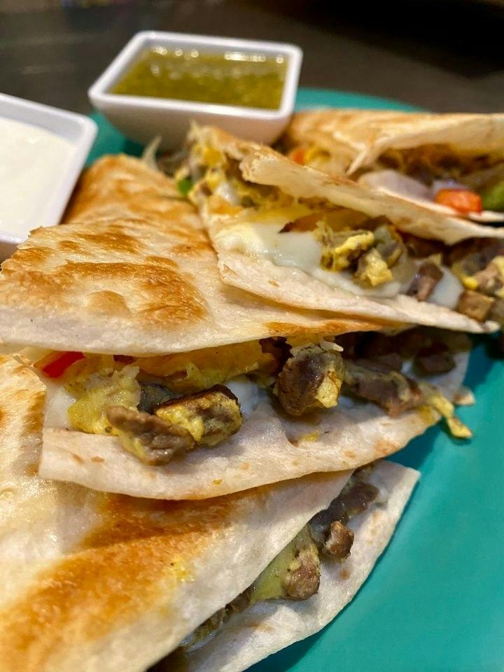 Breakfast Quesadilla from Silly Serrano Mexican Restaurant in Eau Claire, WI