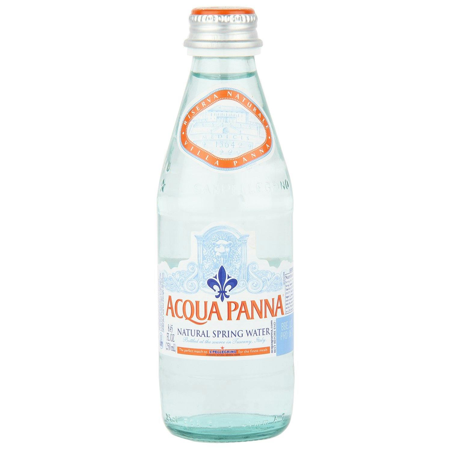 Acqua Panna Water from Sura Indian Bistro - Chestnut St in Philadelphia, PA