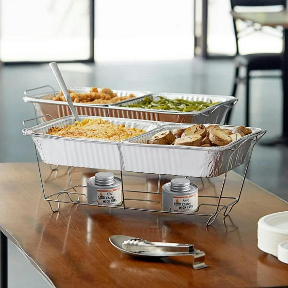 Banquet Service Equipment (2 Sets) from General Tso's Restaurant & Catering - Dunwoody in Dunwoody, GA