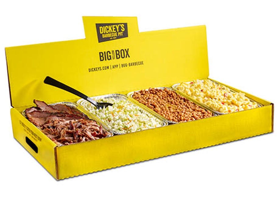 Build Your Own Big Yellow Box from Dickey's Barbecue Pit - Riverside Plaza Dr in Riverside, CA