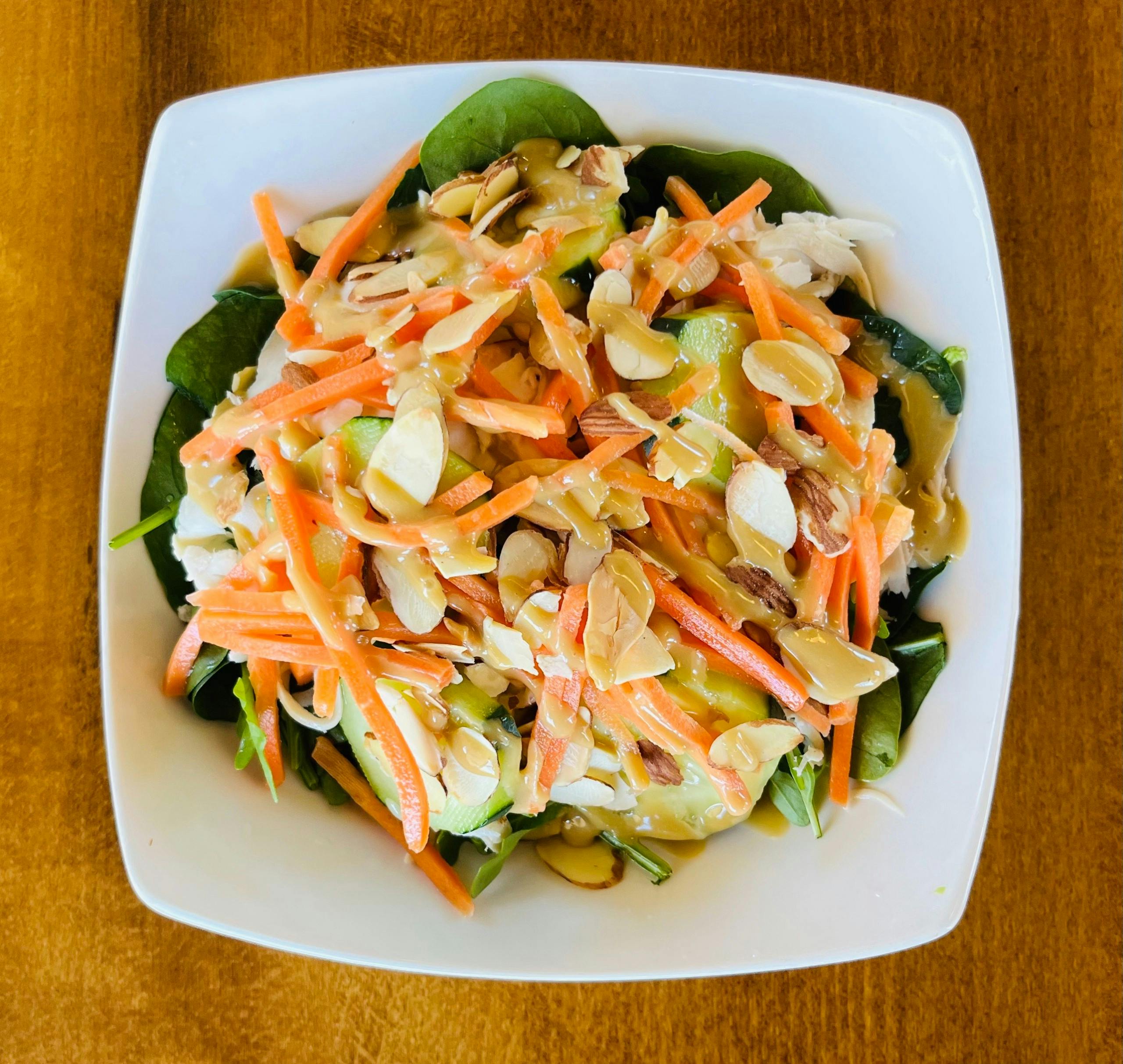Ginger Sesame Chicken Salad from Arrosto Delicatessen in Sheboygan, WI