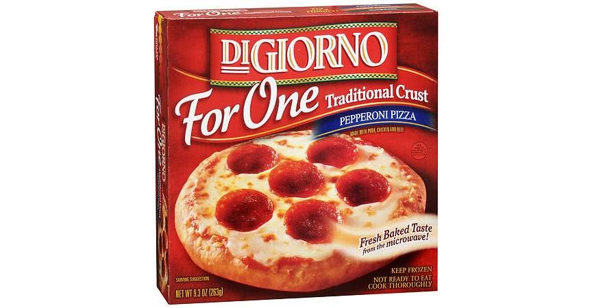 DiGiorno Traditional Crust Frozen Pizza Pepperoni (9 oz) from EatStreet Convenience - Bluemont Ave in Manhattan, KS