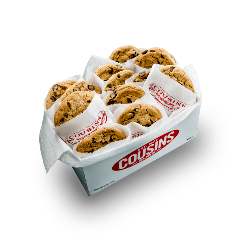 Dozen Cookies Box from Cousins Subs - E Mason St in Green Bay, WI