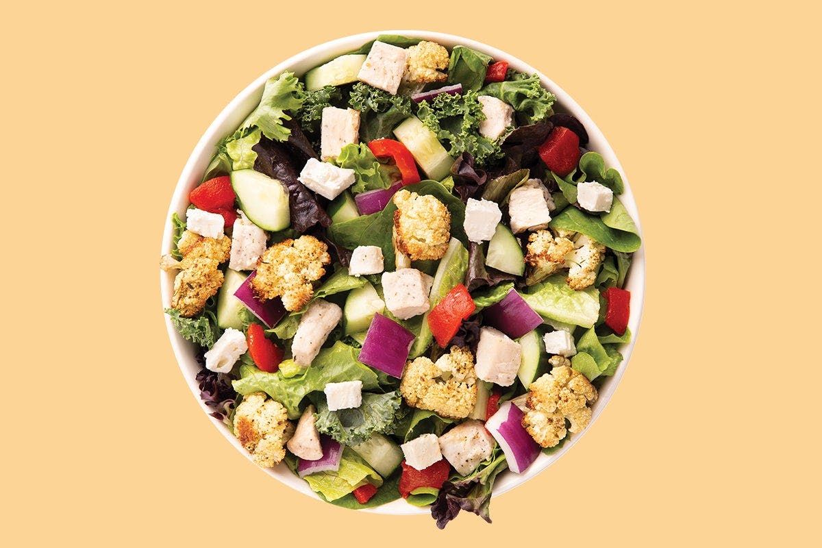 Grilled Chicken Mediterranean Salad - Choose Your Dressings from Saladworks - Sproul Rd in Broomall, PA