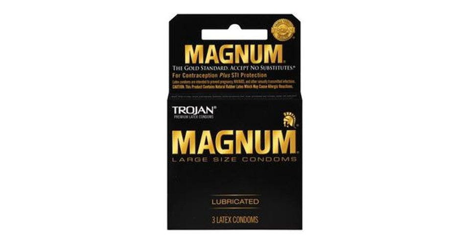 Trojan Magnum Condoms Lubricated Latex (3 ct) from CVS - Central Bridge St in Wausau, WI