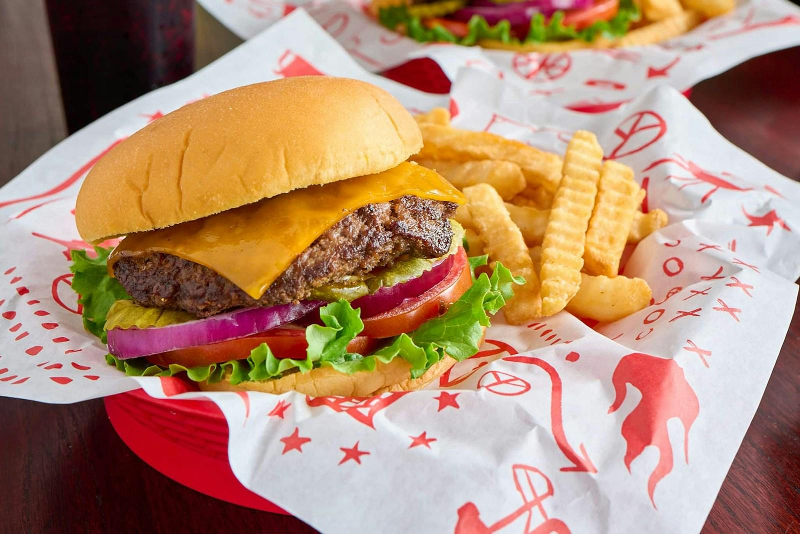 Cheeseburger from Jefferson's Restaurant in Brentwood, TN