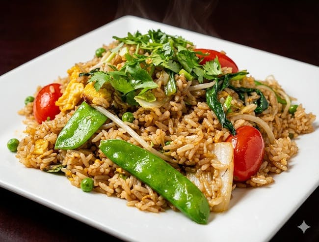 74.Veggie Fried Rice from Sa-Bai Thong Thai Cuisine - University Ave in Madison, WI