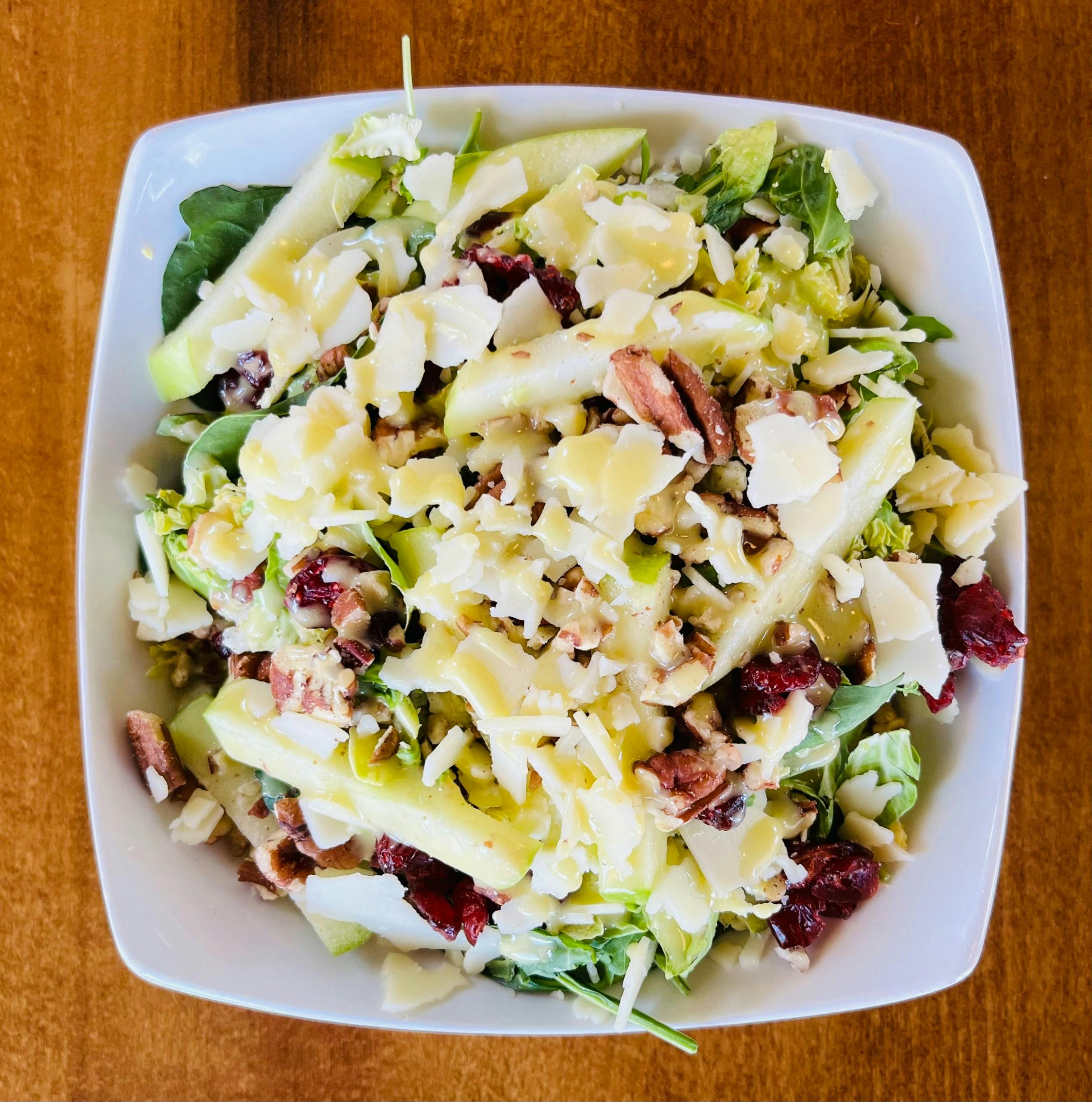 Brussel Sprout Apple Salad from Arrosto Delicatessen in Sheboygan, WI
