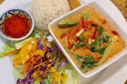 Red Curry Dinner Special from Thai Eagle Rox in Los Angeles, CA