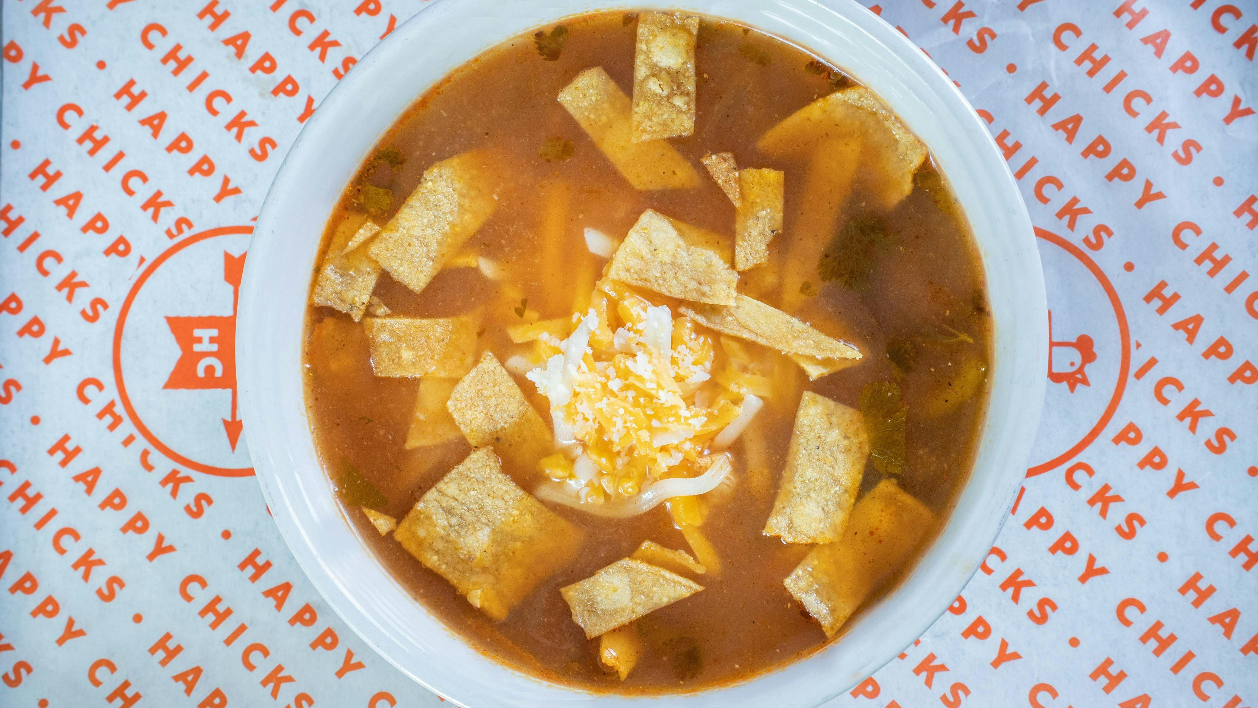 Chicken Tortilla Soup from Happy Chicks - Burnet Rd in Austin, TX
