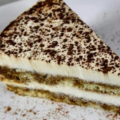Tiramisu Cake from New York Pizza in Palo Alto, CA
