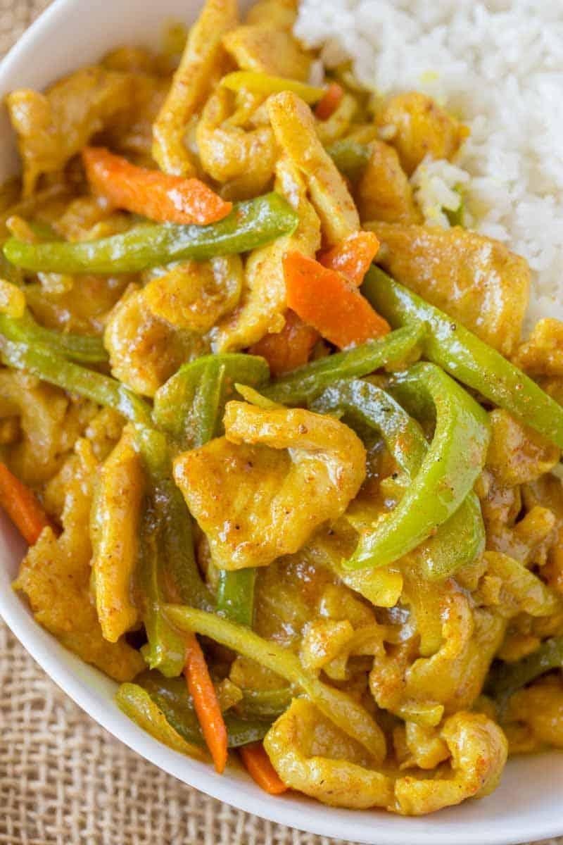 C16. Curry Chicken from General Tso's in Dunwoody, GA