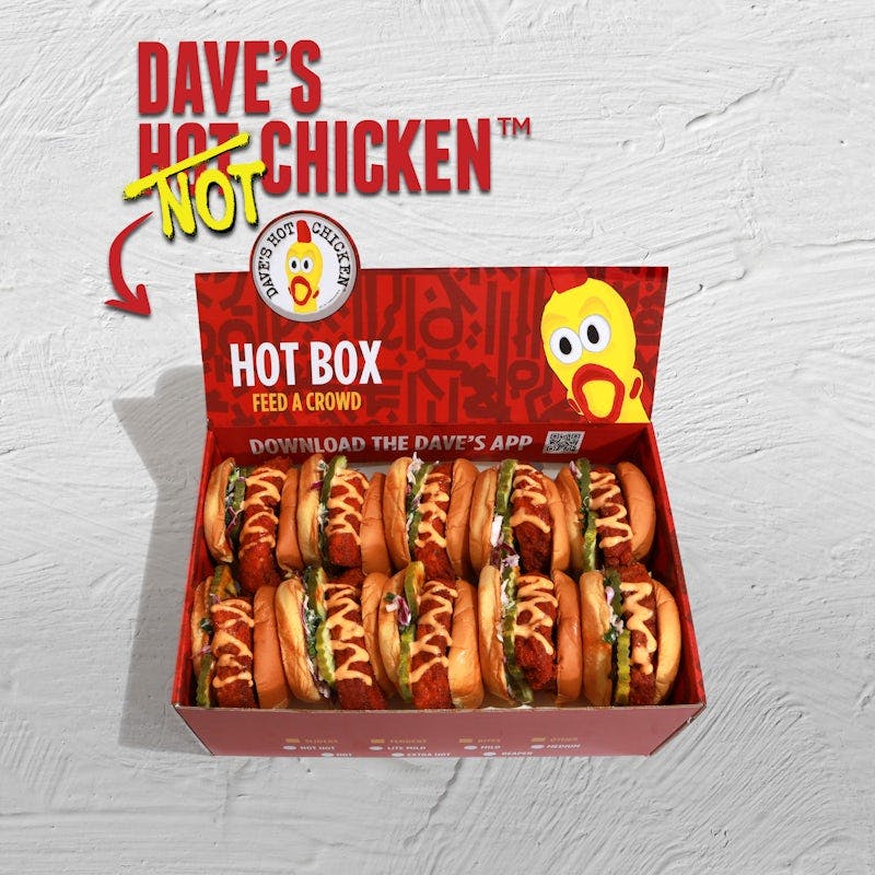 Cauli Slider Hot Box from Dave's Hot Chicken - Falls Pkwy in Menomonee Falls, WI