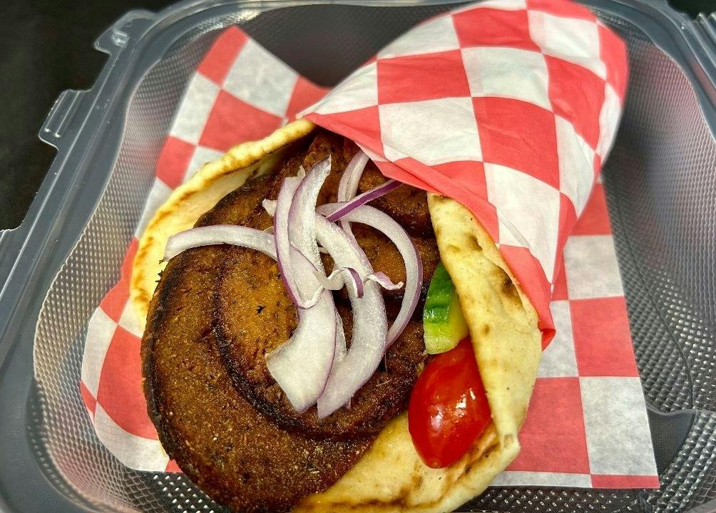 Vegan Gyro from Ollie's in Fitchburg, WI
