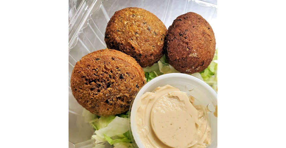 Falafel & Tahini from Just Gyros by GR's in Janesville, WI