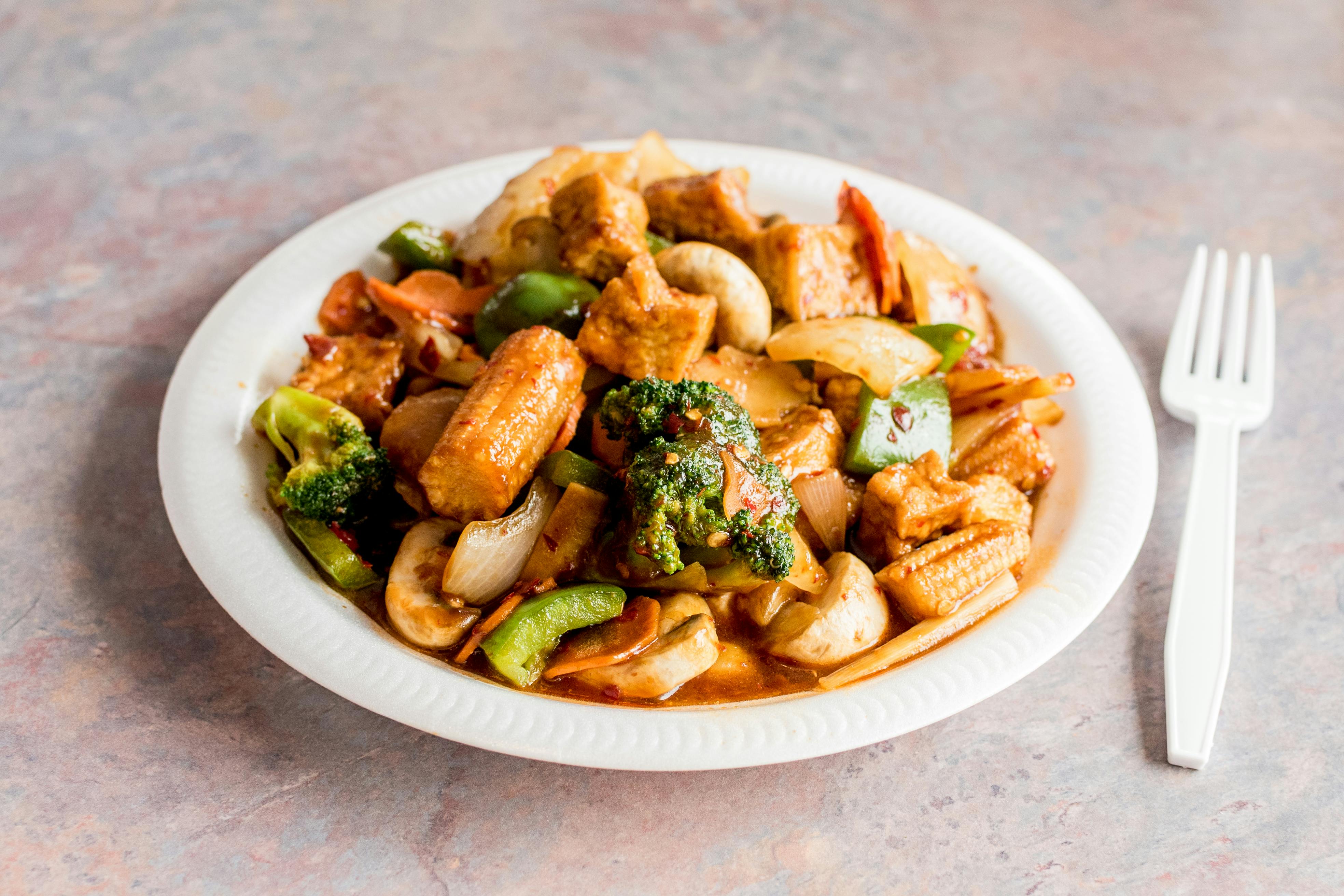 Tofu Mixed Vegetables from Happy Wok - 429 Commerce Dr, West Side, Madison in Madison, WI