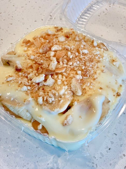 Homemade Banana Pudding from Bailey Seafood in Buffalo, NY