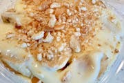 Homemade Banana Pudding from Bailey Seafood in Buffalo, NY
