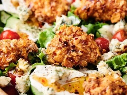 Go Go Crispy Chicken Salad from Go Go Gyro Grill in Columbus, OH