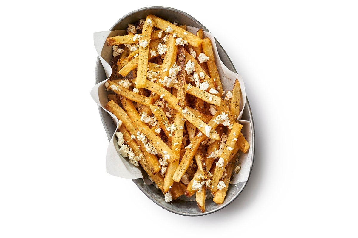 Greek Fries from The Simple Greek - Market St in Pittsburgh, PA