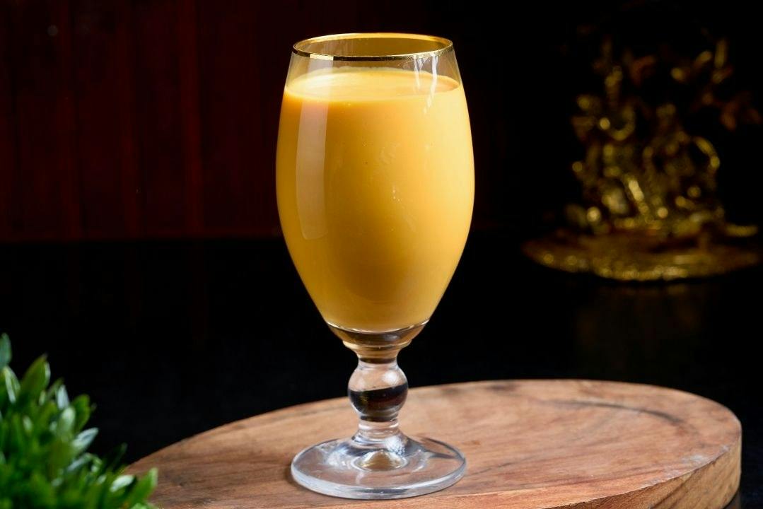Mango Lassi from Rock N Grill Indian Authentic Cuisine & Bar in Round Rock, TX