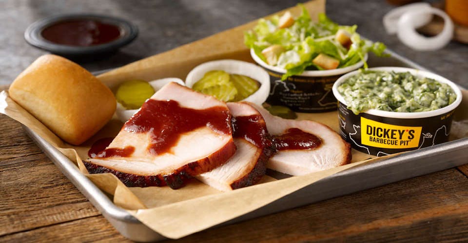 Turkey Breast Plate from Dickey's Barbecue Pit: Dallas Forest Ln (TX-0008) in Dallas, TX
