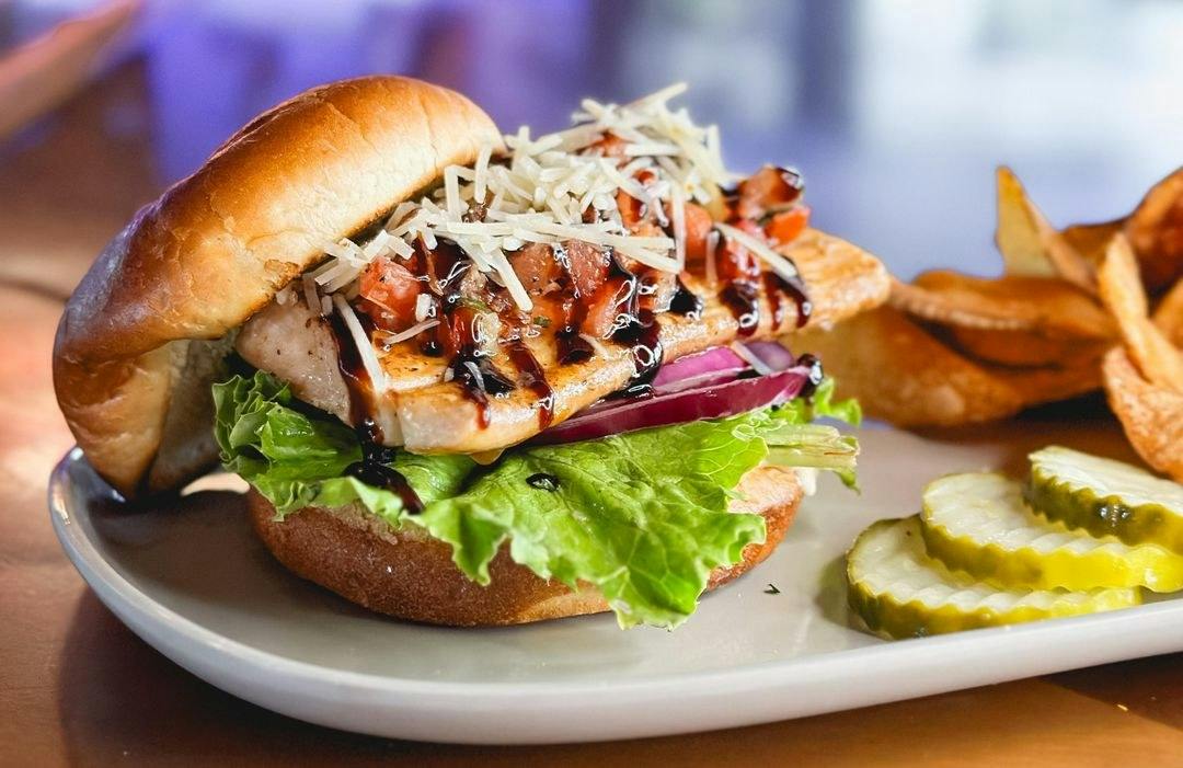 Sicilian Mahi Mahi Sandwich from Monk's Bar & Grill - Middleton in Middleton, WI