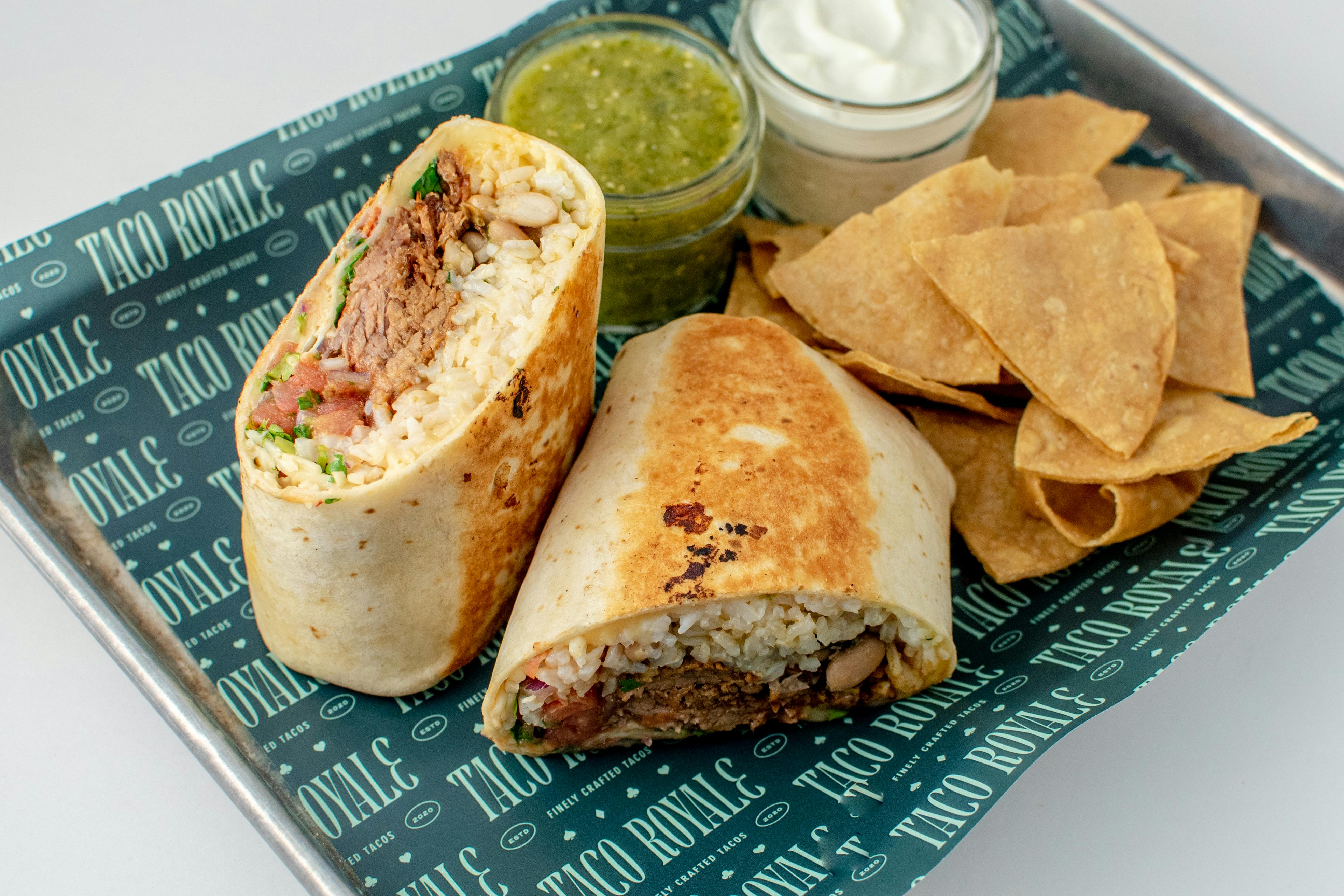 Burrito Combo Meal from Taco Royale - N Main St in Oshkosh, WI