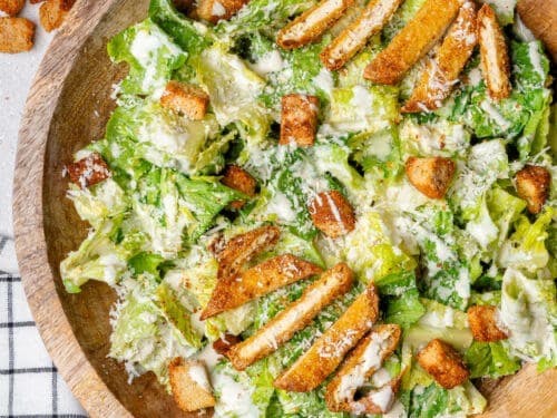 Large Chicken Caesar Salad from Jo Jo's New York Style Pizza in Hollywood, FL