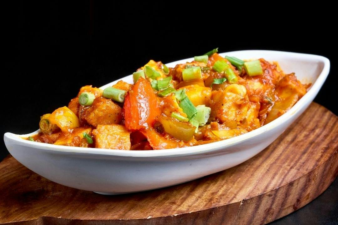 Chilli Paneer from Rock N Grill Indian Authentic Cuisine & Bar in Round Rock, TX