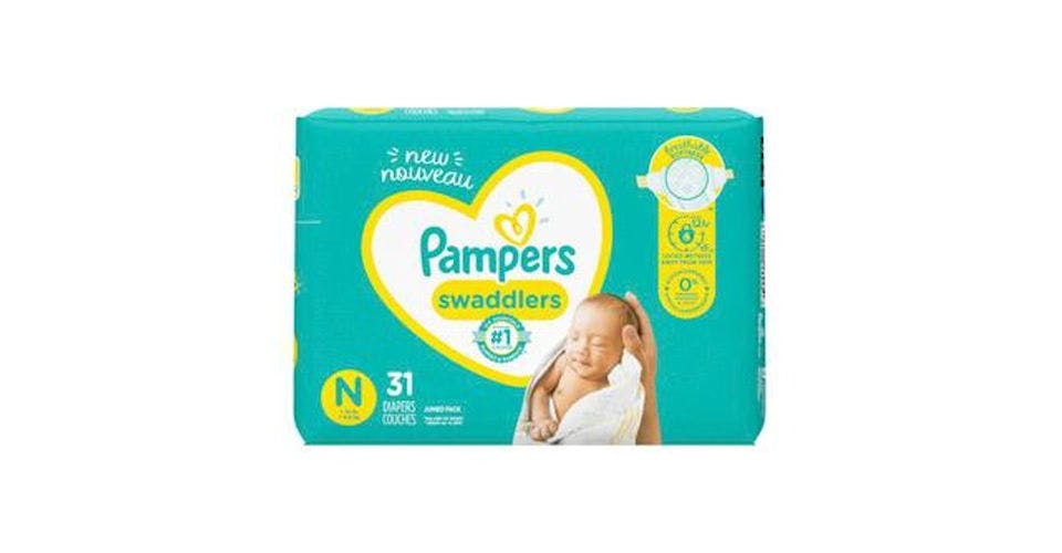 Pampers Swaddlers Newborn Diapers Size N (32 ct) from CVS - N Farwell Ave in Milwaukee, WI