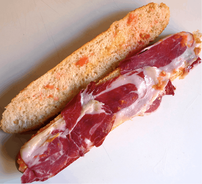 Flauta de Jamon Iberico from A Taste of Spain in Philadelphia, PA