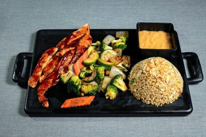 Hibachi Salmon from Nori Sushi & Grill - Fitchburg in Fitchburg, WI
