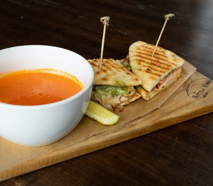 Pick Two 1/2 Italian Chicken Panini from The Bottle Room in Green Bay, WI