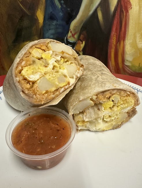 Sunshine Breakfast Burrito from Cafe Buenos Aires - 10th St in Berkeley, CA
