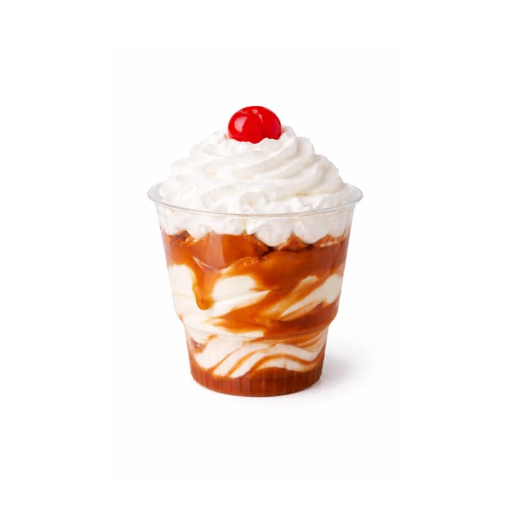 Hot Caramel Sundae from Tom's Drive In in Appleton, WI