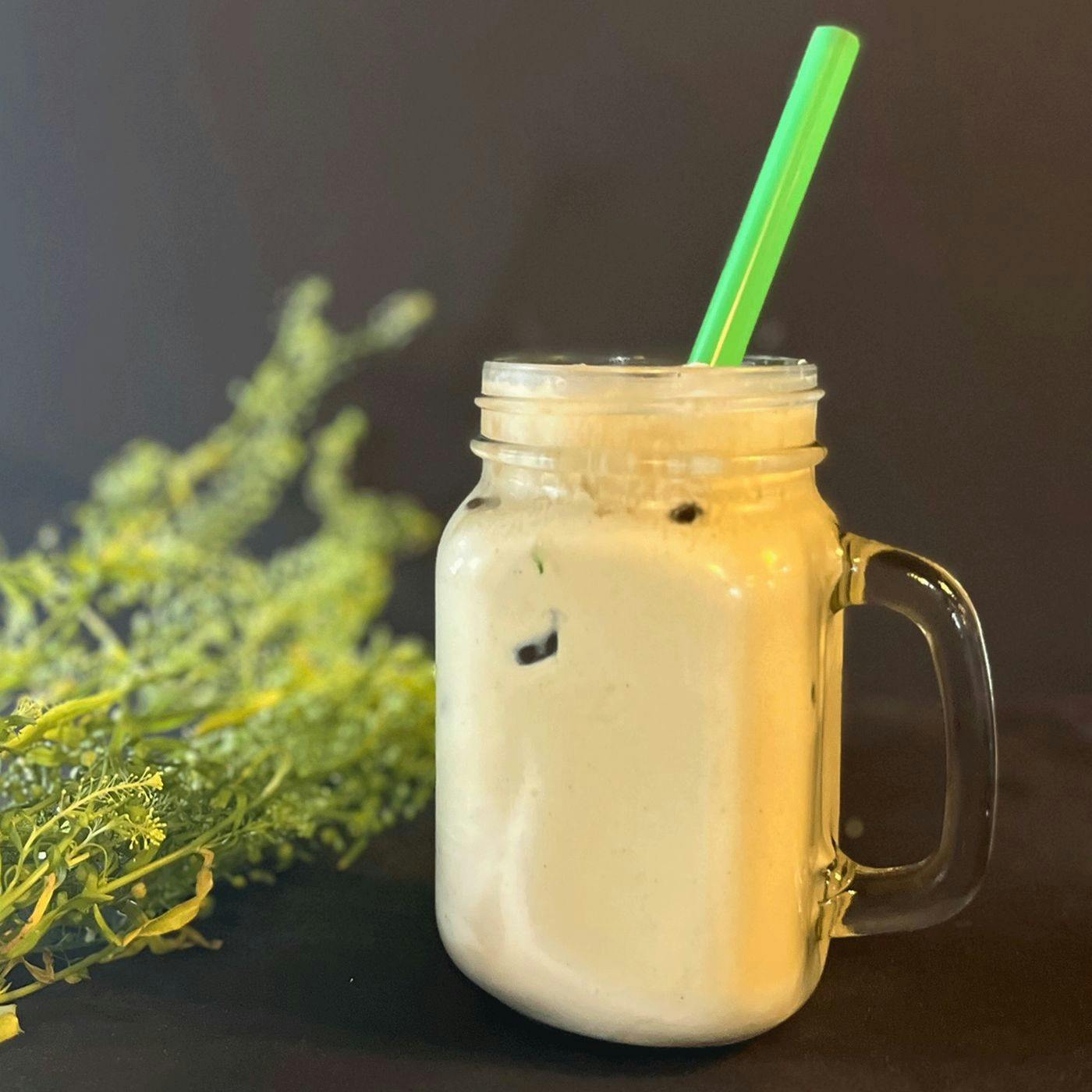 Pistachios n? Cream Latte from Wild Roots in Schofield, WI