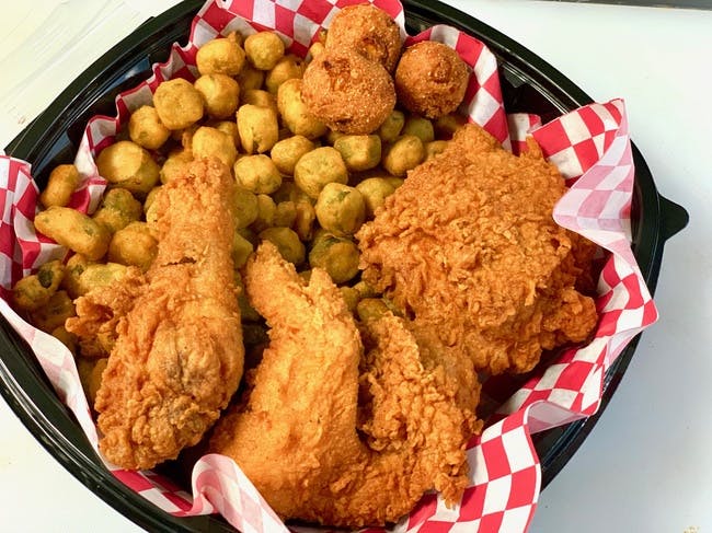 3 pc Fried Chicken Dinner from Bailey Seafood in Buffalo, NY