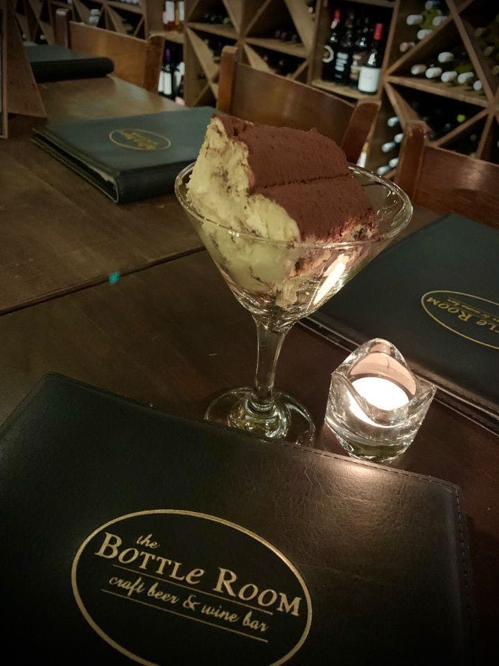 Tiramisu from The Bottle Room in Green Bay, WI