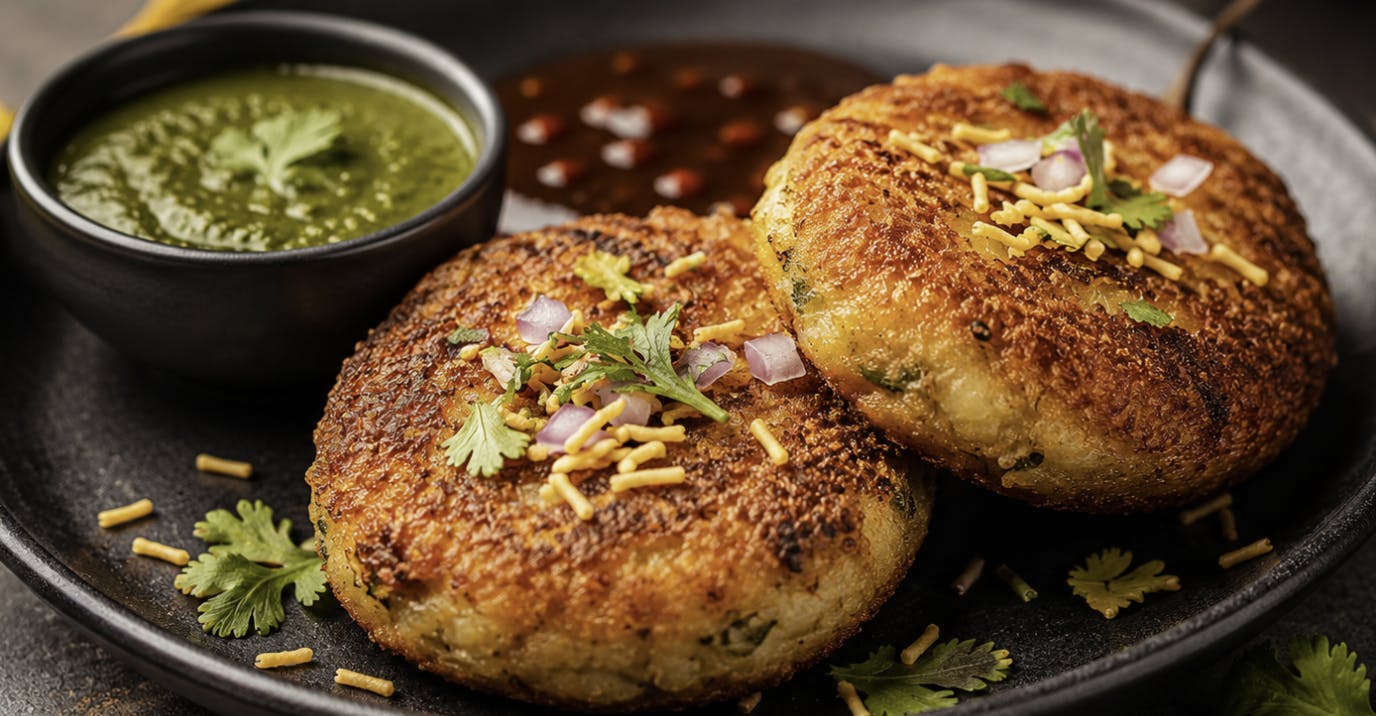 Aloo Tiki from Indian Delhi Palace in Phoenix, AZ